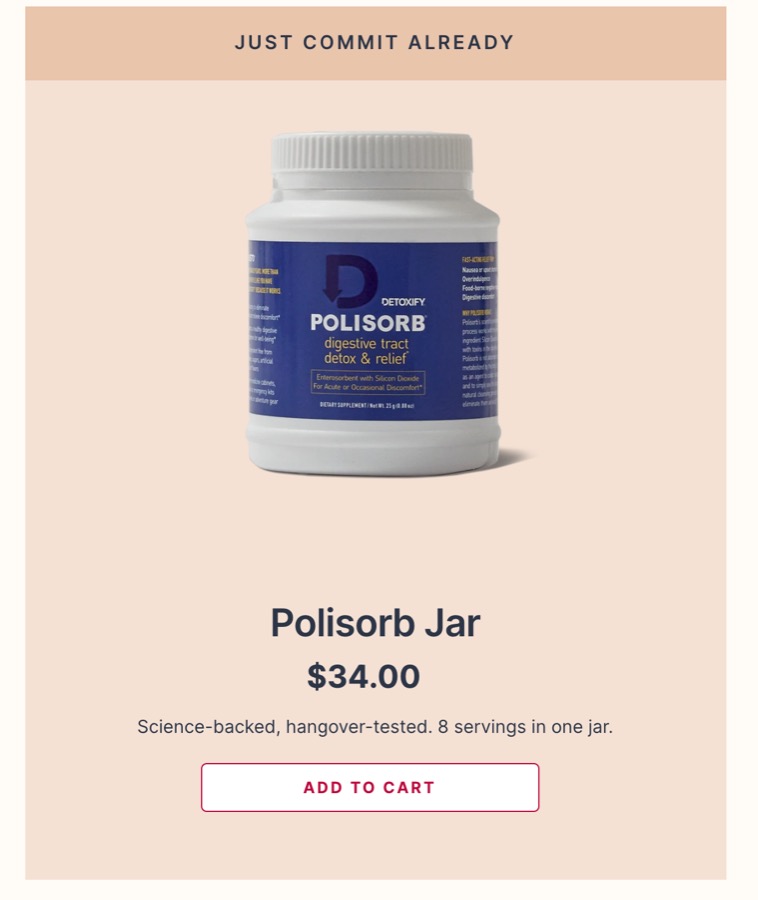 Polisorb Jar product page