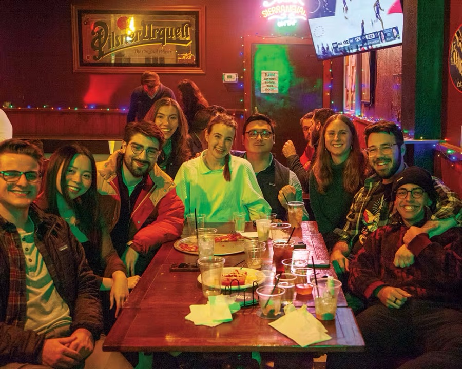 The trivia night crew, from Not So Trivial